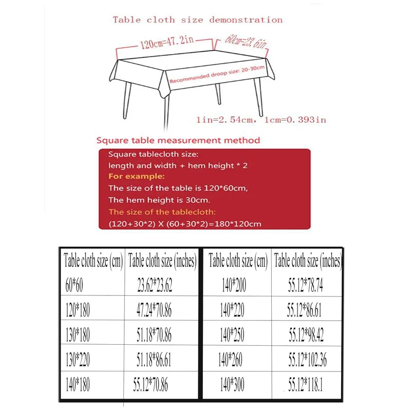 Big Red Wedding Tablecloth Tea Table Tablecloth Thickened Fabric Rectangular Festive Party Table Cloth Coffee Table Cover