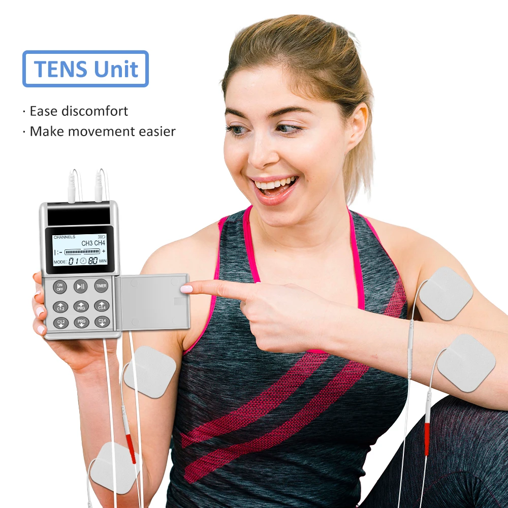 15 Modes TENS Electric Muscle Stimulator 20 Level TENS Physiotherapy Pulse Full Body Massager Machine Pain Relief + Meridian Pen