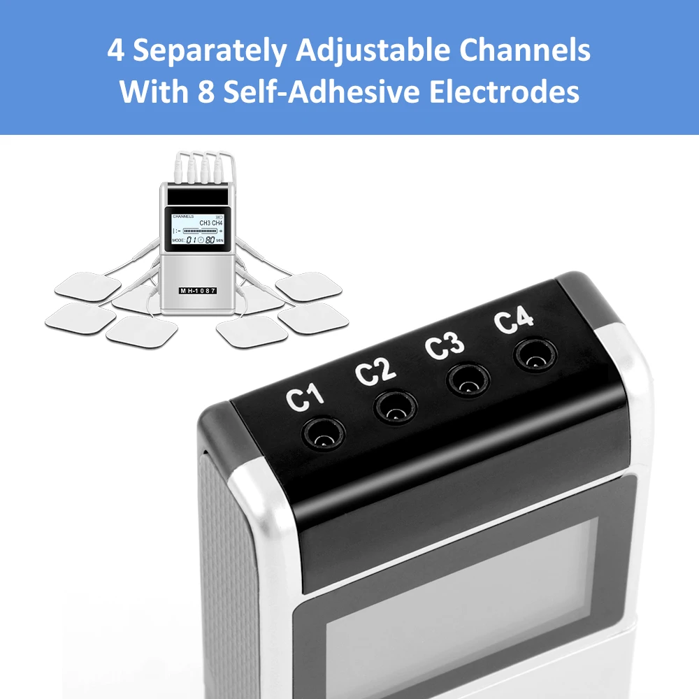 15 Modes TENS Electric Muscle Stimulator 20 Level TENS Physiotherapy Pulse Full Body Massager Machine Pain Relief + Meridian Pen