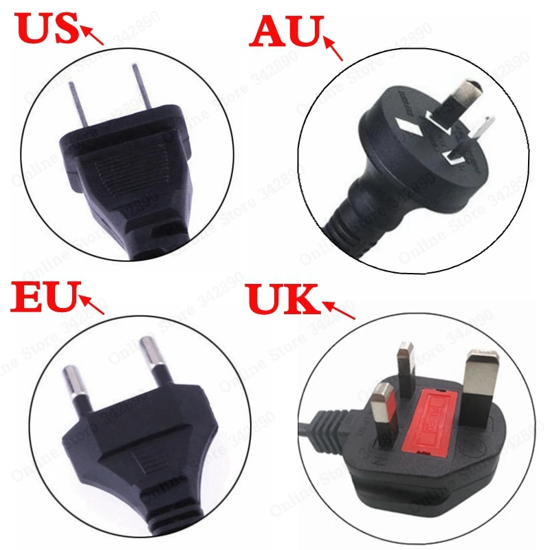 48V 2A Lead-acid Battery Charger for Electric Bike Scooters Motorcycle 55.2V Lead acid Battery Charger with PC IEC connector
