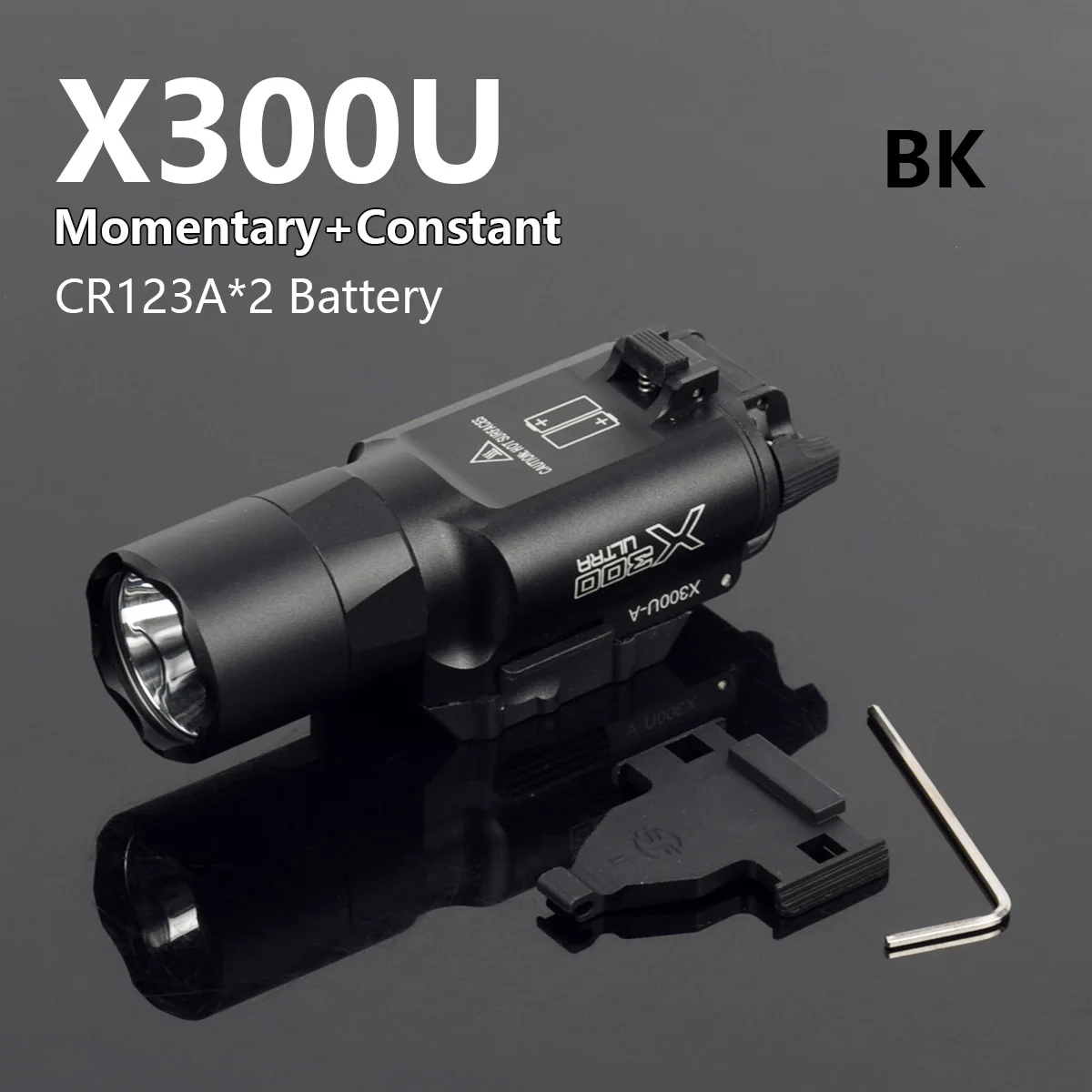 Surefire Light X300 X300U X300UH-B XH35 X300V IR Flashlight Fit 20mm Rail DDualS Switch 600 Lumens Aluminum Constant Momentary