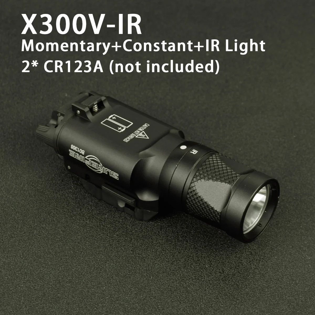 Surefire Light X300 X300U X300UH-B XH35 X300V IR Flashlight Fit 20mm Rail DDualS Switch 600 Lumens Aluminum Constant Momentary