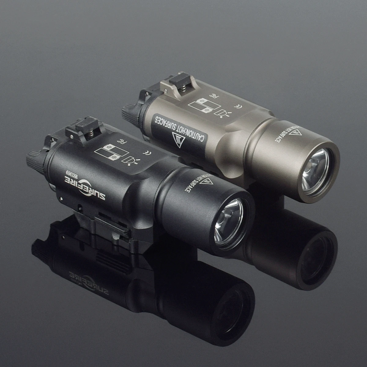 Surefire Light X300 X300U X300UH-B XH35 X300V IR Flashlight Fit 20mm Rail DDualS Switch 600 Lumens Aluminum Constant Momentary