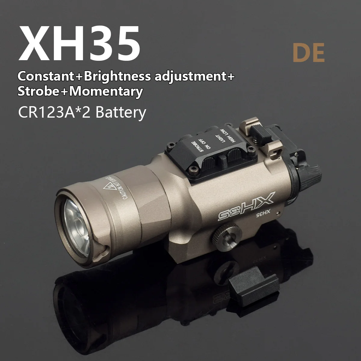 Surefire Light X300 X300U X300UH-B XH35 X300V IR Flashlight Fit 20mm Rail DDualS Switch 600 Lumens Aluminum Constant Momentary