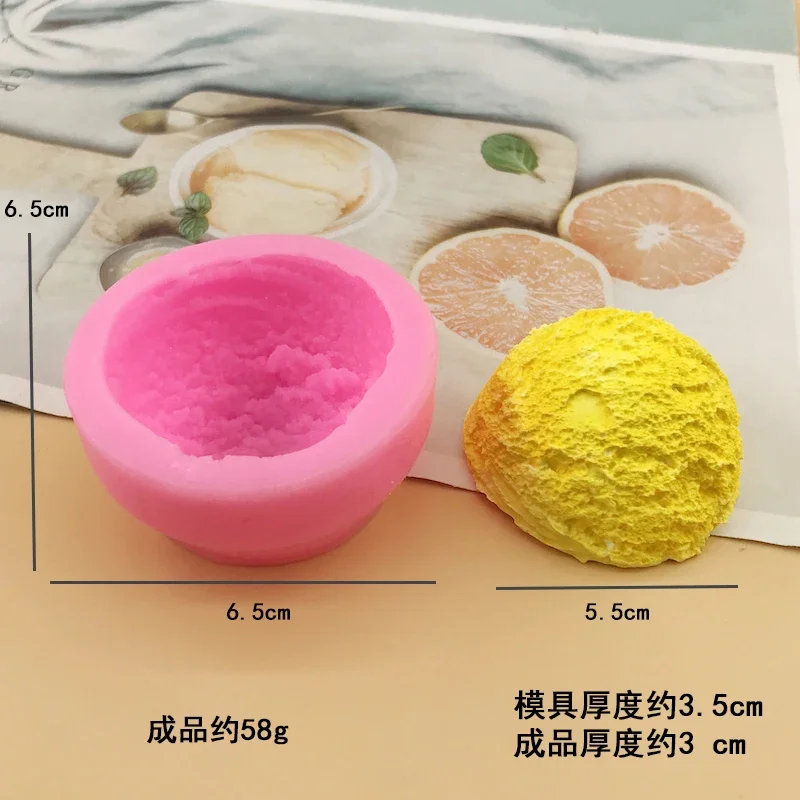 VERIDIAN Ice Cream Cone Silicone Molds Mousse Chocolate Fondant Cake Mold DIY Candle Mold Cake Decoration Baking Accessories