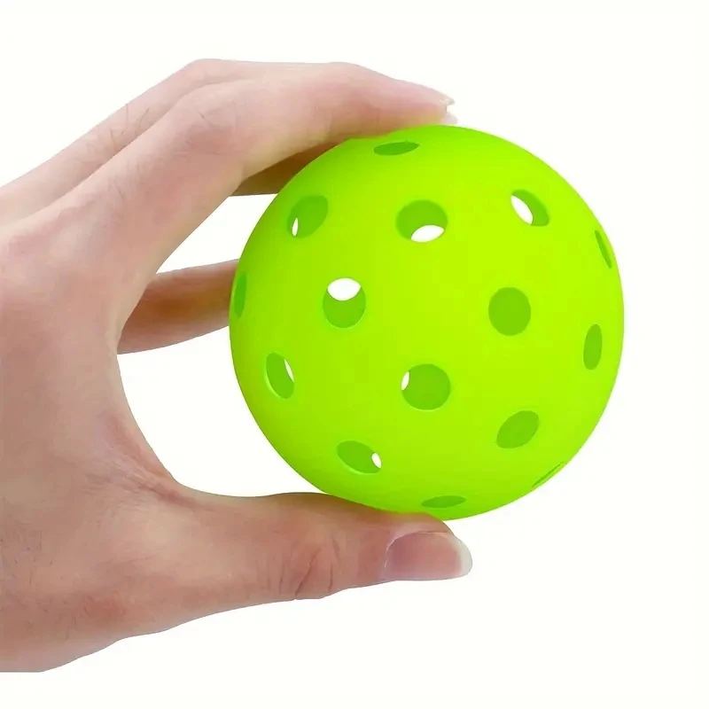 12PCSPickleball BallsDurable & Aerodynamic 40/26 Holes Design Perfect for Competition & TrainingComplete with Storage Mesh Bag