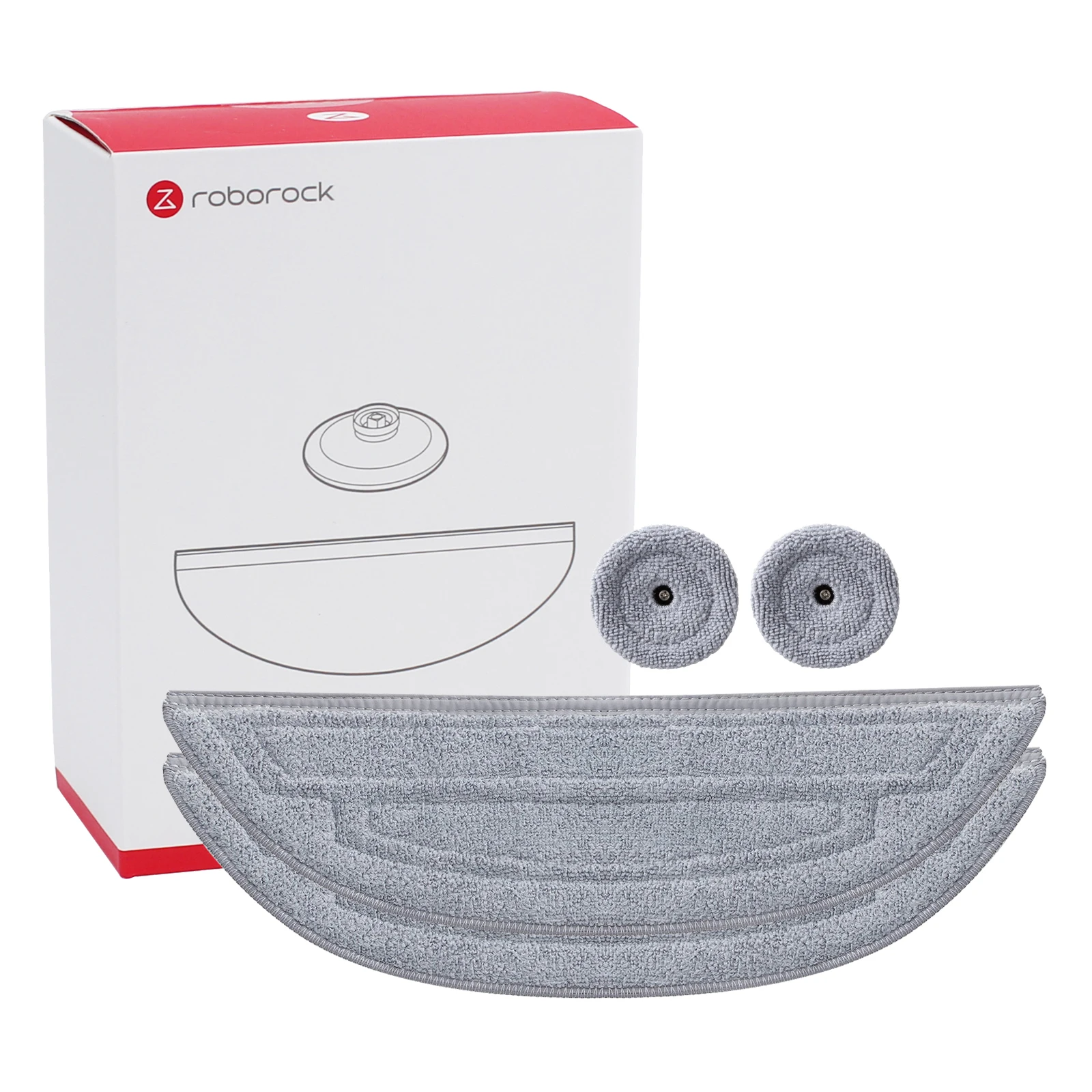 【Original】 Roborock S8 MaxV Ultra Robot Vacuum Accessories, Roller Brush, Filter, Dust Bag, Mop Cloth, Side Brush