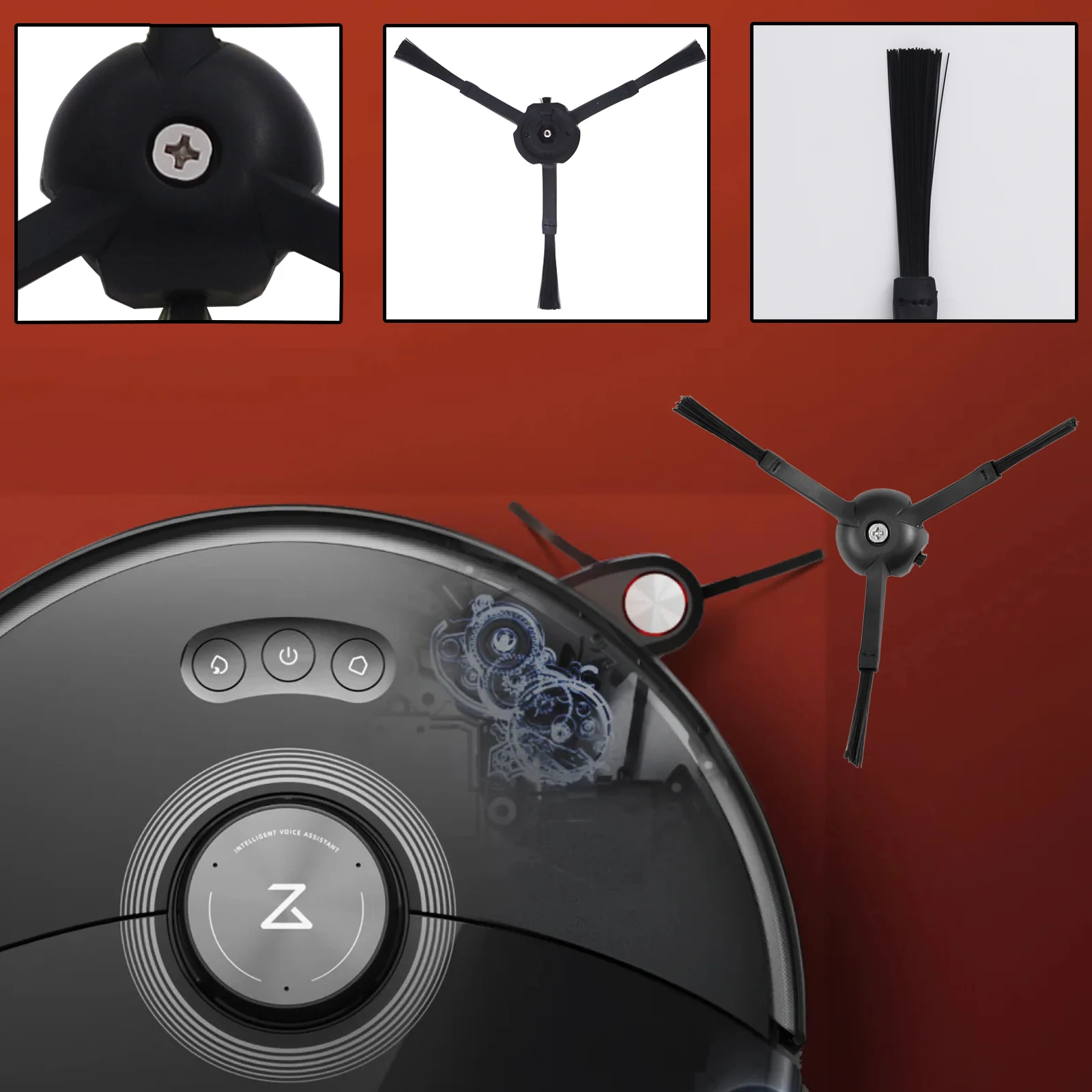 【Original】 Roborock S8 MaxV Ultra Robot Vacuum Accessories, Roller Brush, Filter, Dust Bag, Mop Cloth, Side Brush