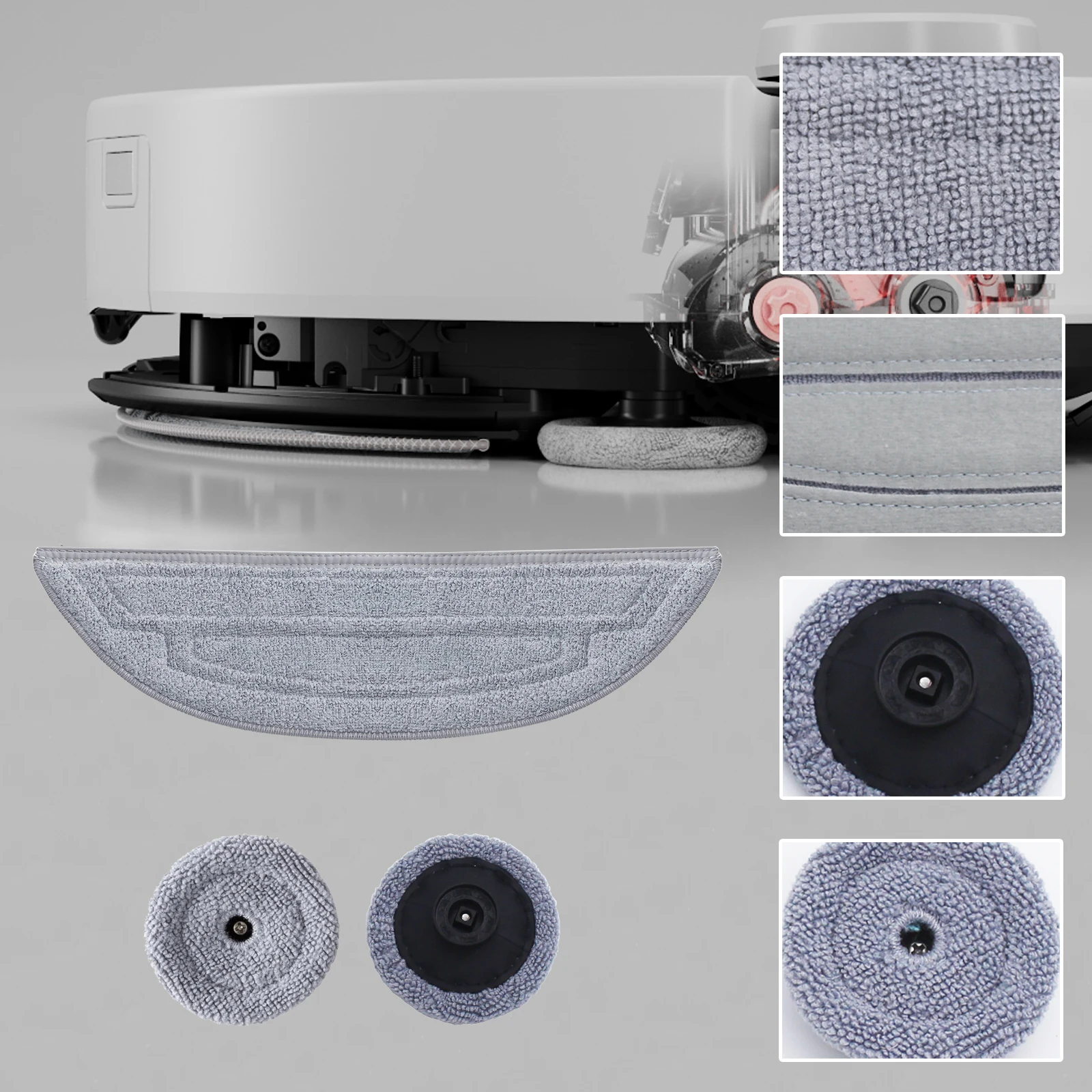 【Original】 Roborock S8 MaxV Ultra Robot Vacuum Accessories, Roller Brush, Filter, Dust Bag, Mop Cloth, Side Brush
