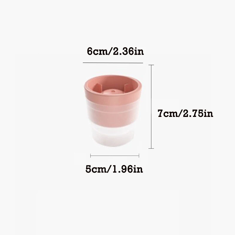 Silicone Ice Ball Mold Round Ice Hockey DIY Refrigerator Large Spherical Tray Grinder Suitable for Bar Home Kitchen Supplies