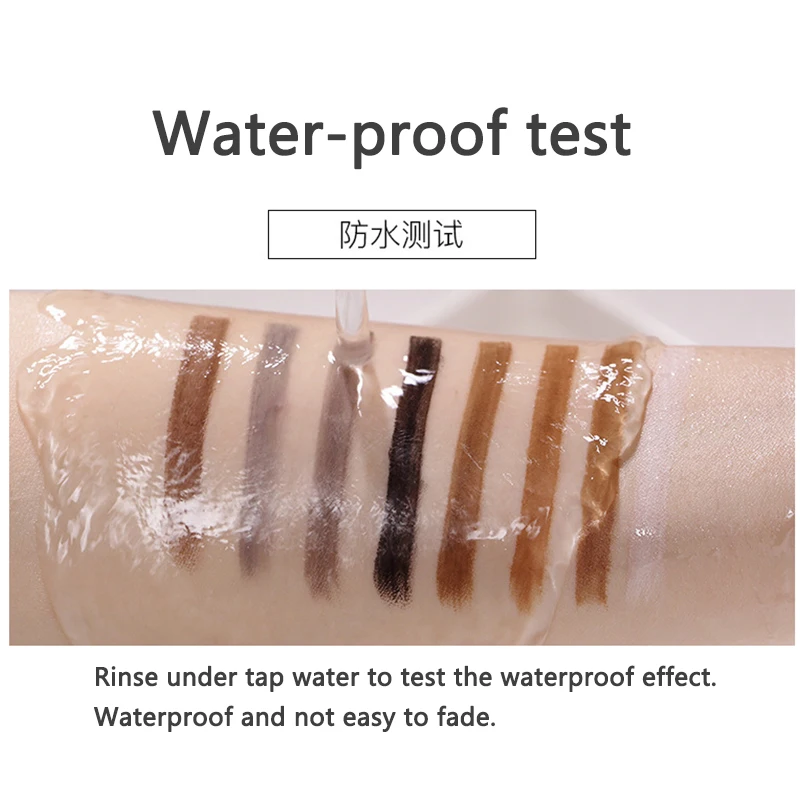 1pcs Eyebrow Pen Waterproof Shadow Microblading Permanent Makeup Eye Brow Pencil Positioning Lip Brown Red Eyebrow Supplies