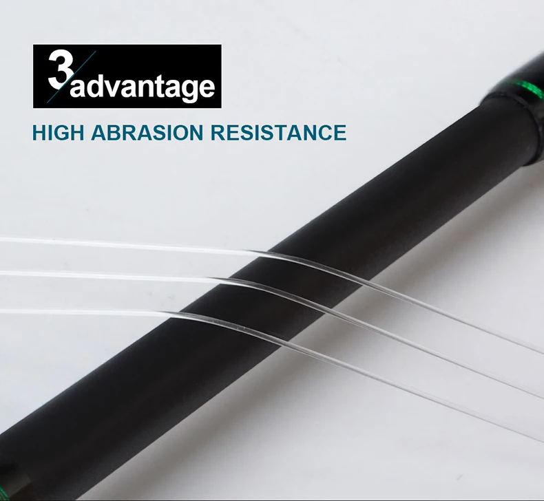 FTK 120m Fishing Line 0.2mm-0.6mm 7.15LB-45LB Fluorocarbon Coating Treatment Process Carbon Surface Nylon Molecules