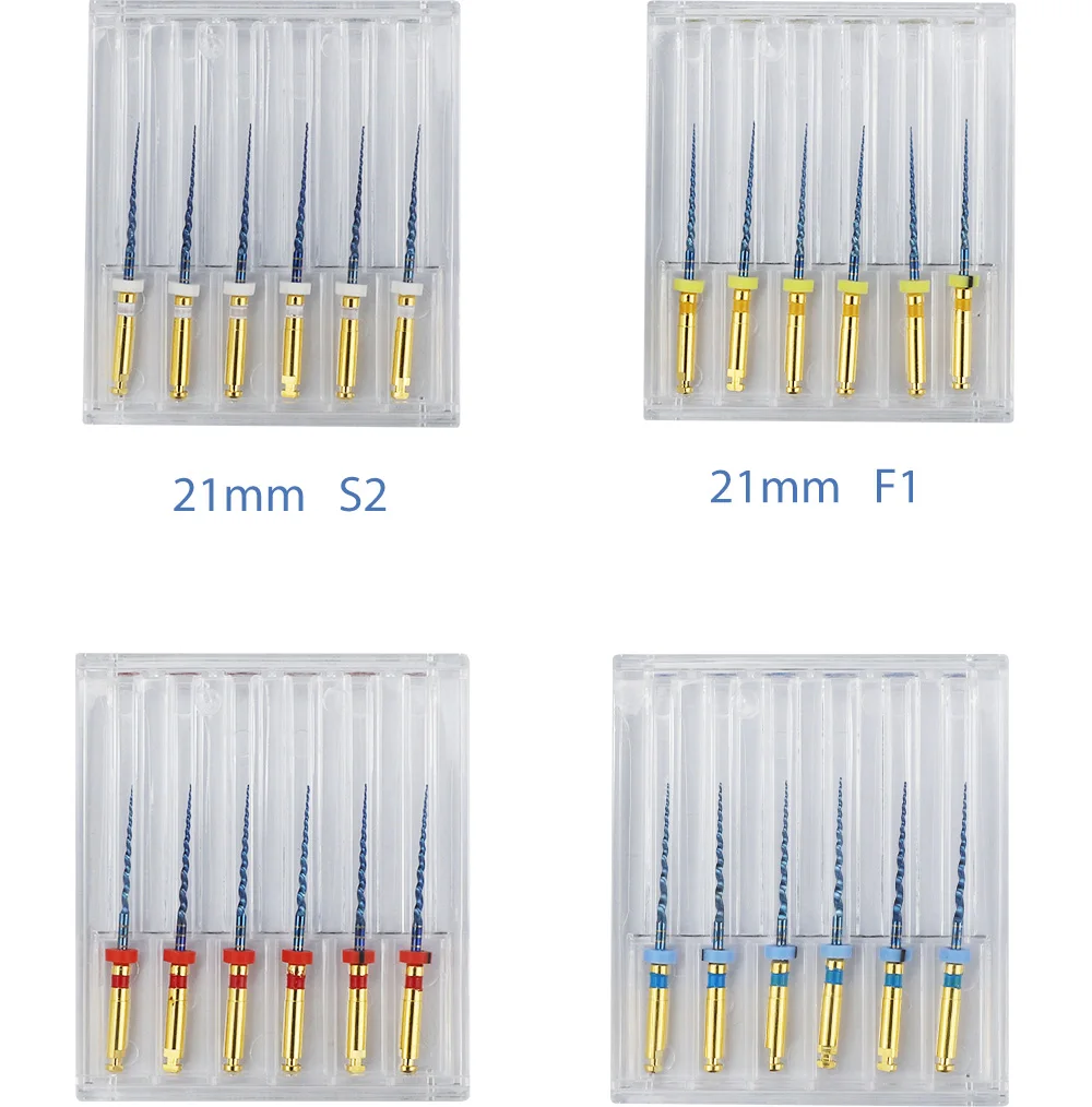 Dental SX-F3 Blue Files Nitinol Rotary Universal Engine Endodontic Anti-Fatigue Constant Needle Dentistry Root Canal Material