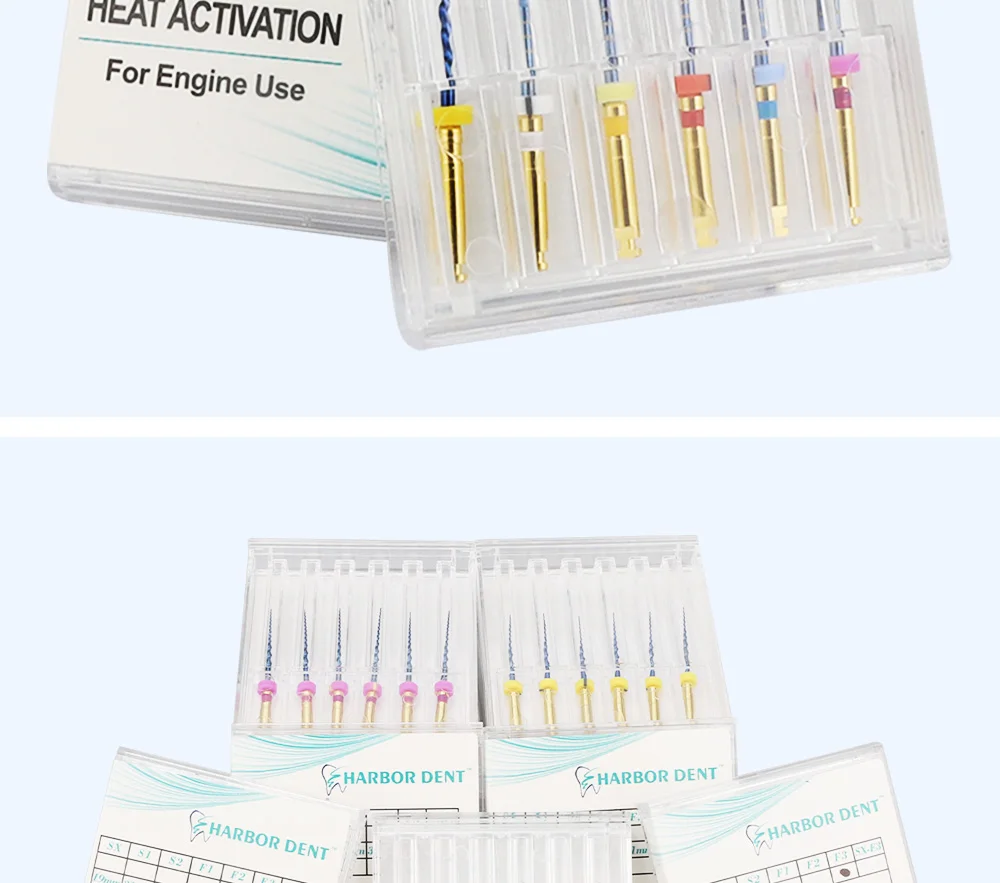Dental SX-F3 Blue Files Nitinol Rotary Universal Engine Endodontic Anti-Fatigue Constant Needle Dentistry Root Canal Material