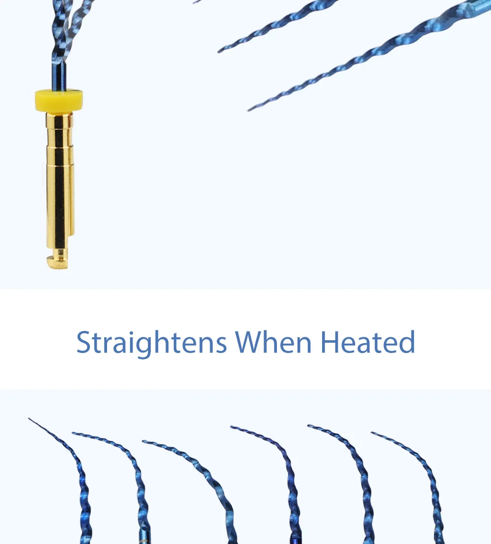 Dental SX-F3 Blue Files Nitinol Rotary Universal Engine Endodontic Anti-Fatigue Constant Needle Dentistry Root Canal Material