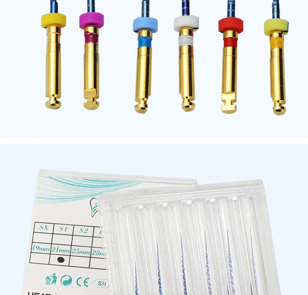 Dental SX-F3 Blue Files Nitinol Rotary Universal Engine Endodontic Anti-Fatigue Constant Needle Dentistry Root Canal Material