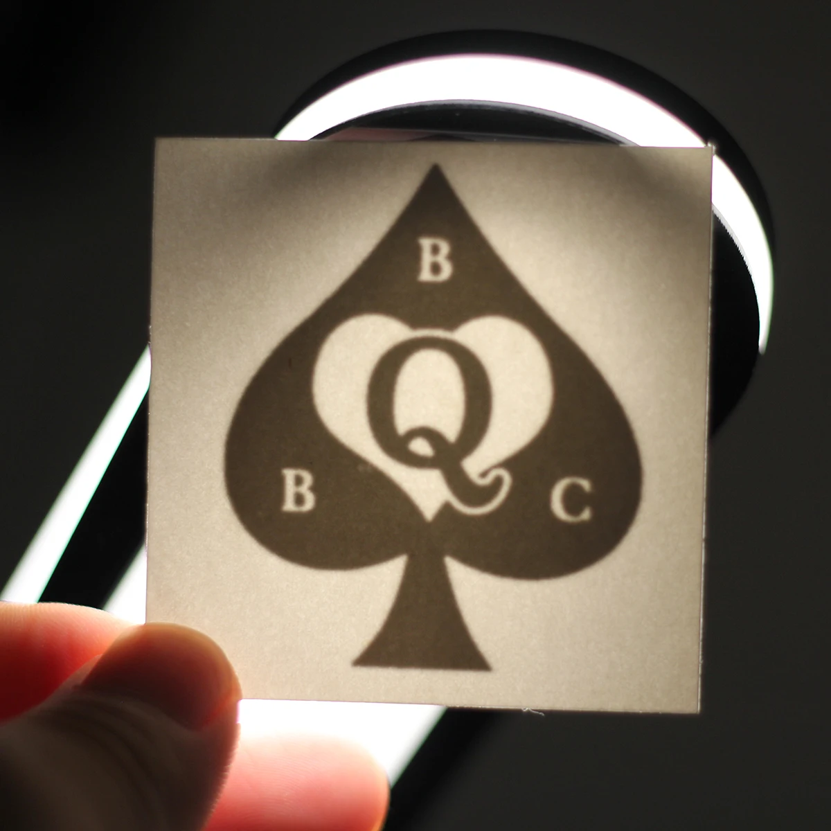 QBBC English Letter Cuckold Temporary Tattoos, Adult Waterproof Sticker.