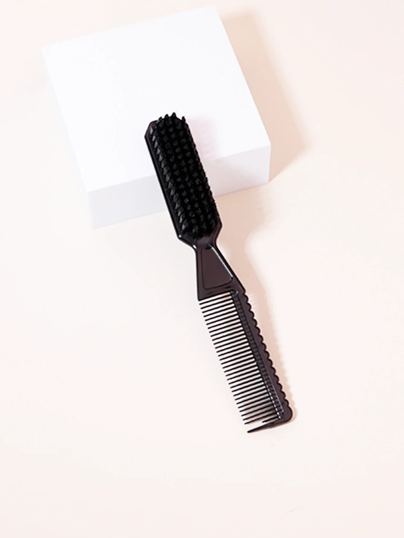 Multi Functional Fading Brush, Nylon Bristles, Men's Hairstyle Brush, Tool Scissors Cleaning Brush, Beard Brush