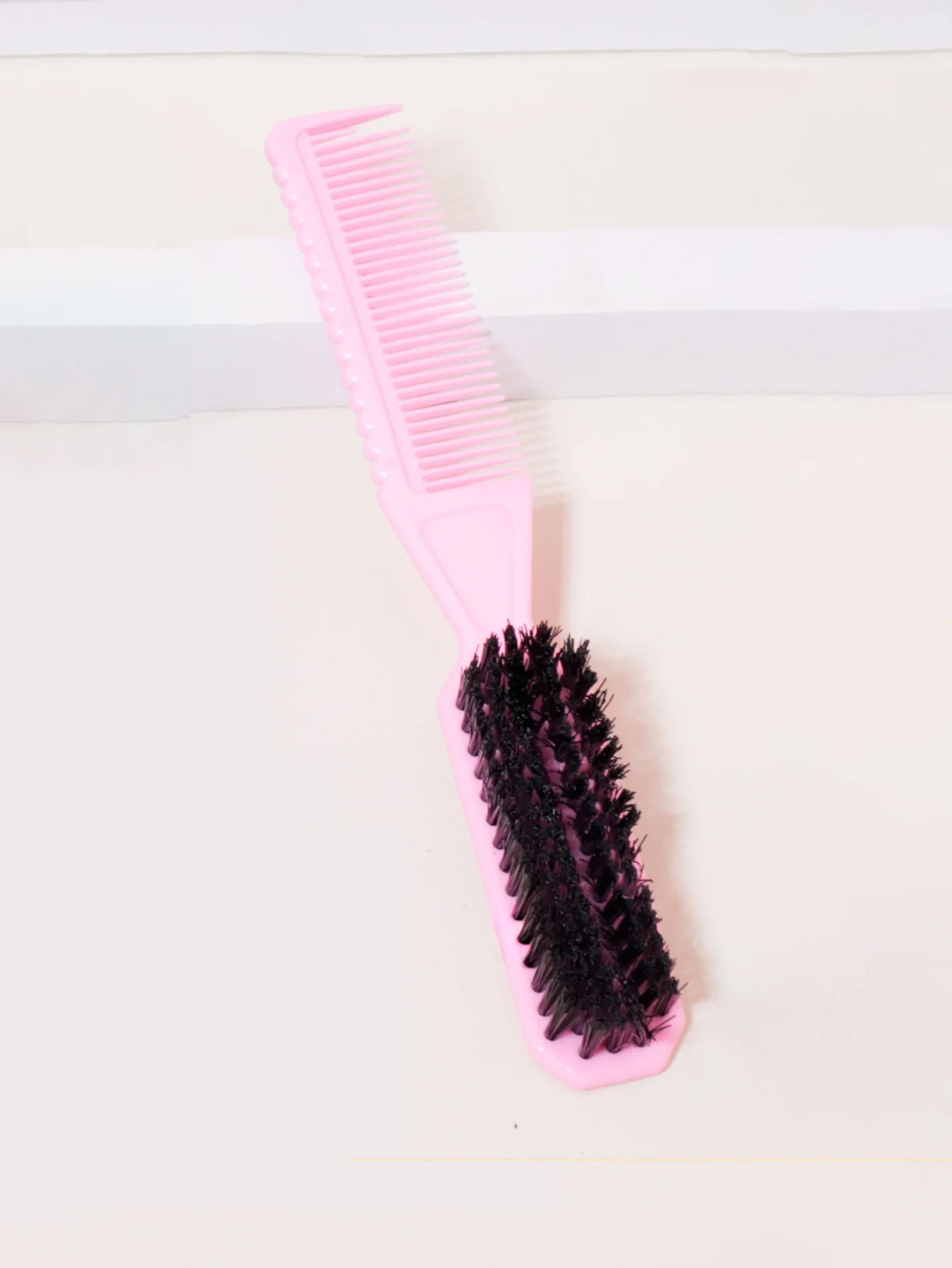 Multi Functional Fading Brush, Nylon Bristles, Men's Hairstyle Brush, Tool Scissors Cleaning Brush, Beard Brush