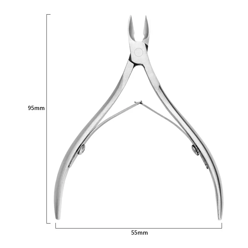 6mm Blade Fingernail Toenail Cuticle Nipper Trimming Stainless Steel Nail Clipper Cutter Cuticle Scissors Plier Manicure Tools