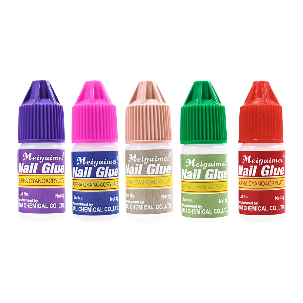 10/5/1pcs Extra-Strong Nail Glue Quick Dry Nail Tips Adhesive Acrylic Nail Glue Professional DIY Rhinestone False Nail Glue