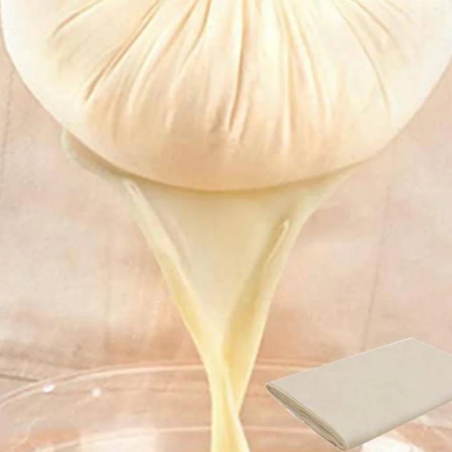 2pcs Cotton Steamer Cloth High Density Curd Cloth Filter Soybean Milk Cloth Filter Residue Gauze Insulation Cover Kitchen Tools