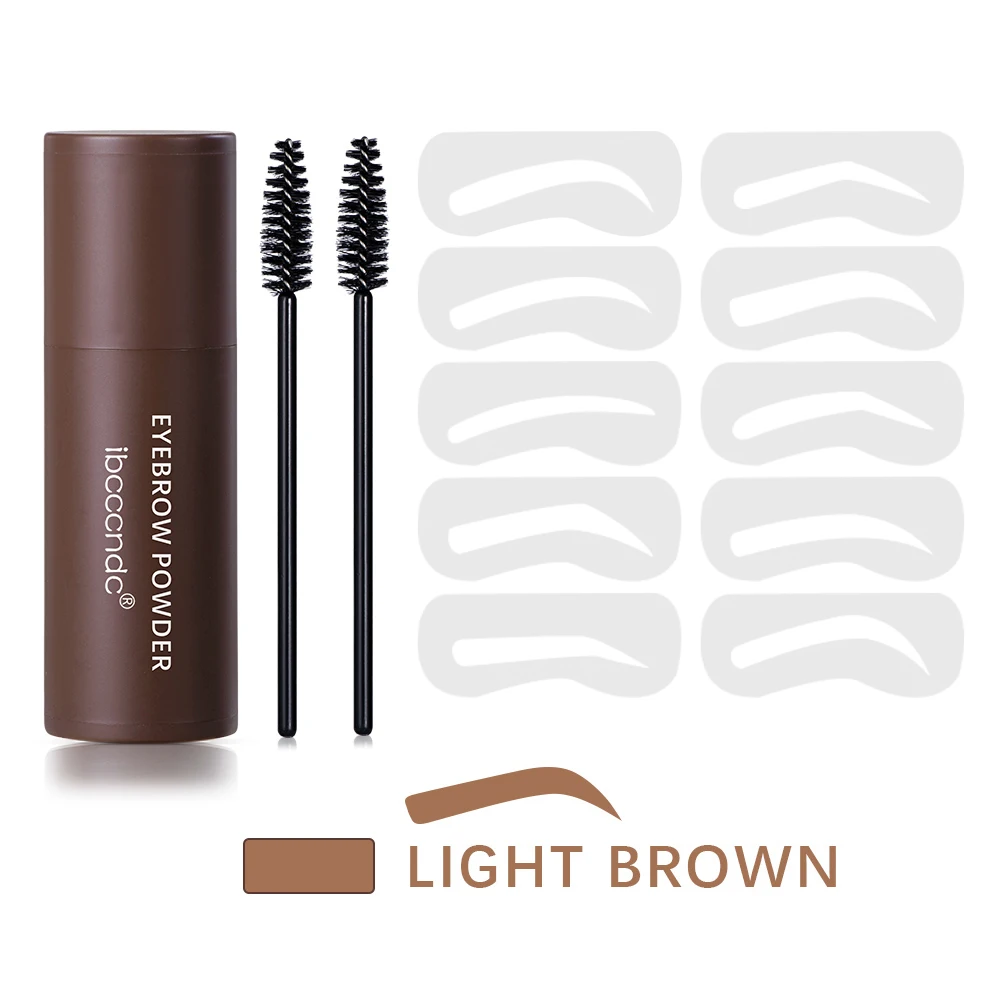 Eyebrow Stamp Waterproof Long Lasting Natural Brow Stamp Shaping Kit Shape Brow Stamp Contouring Stick Hairline 3Colors
