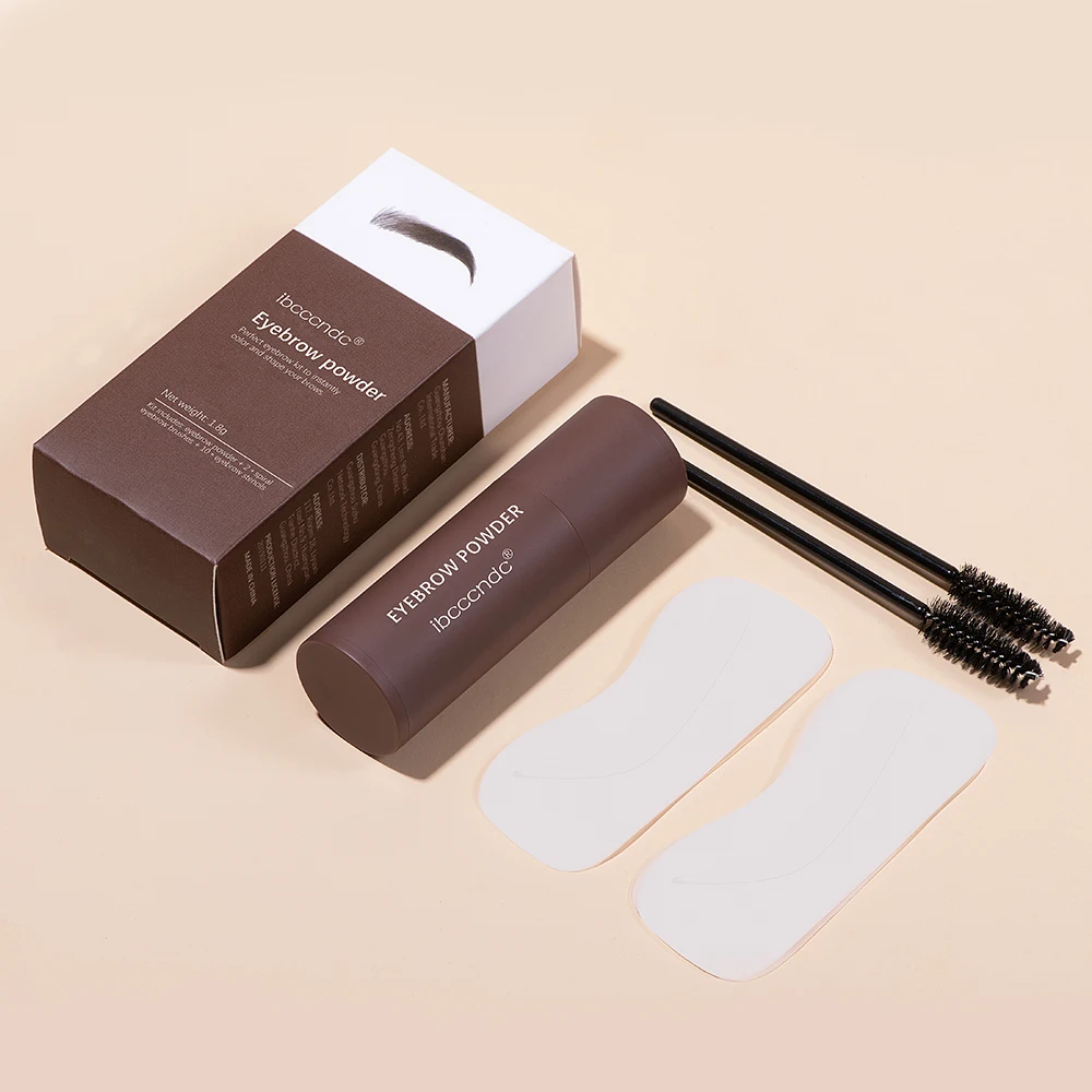 Eyebrow Stamp Waterproof Long Lasting Natural Brow Stamp Shaping Kit Shape Brow Stamp Contouring Stick Hairline 3Colors