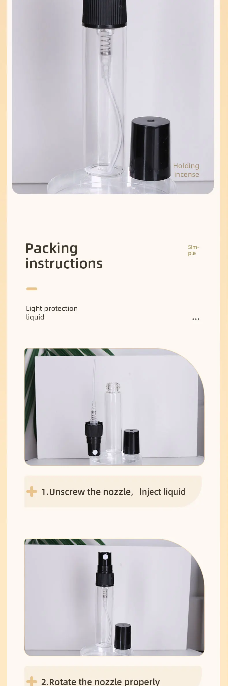 Special Sale 50/Piece 5ml Transparent High Quality Glass Perfume Bottle Spray Bottle mini Portable Travel Sub-Bottle