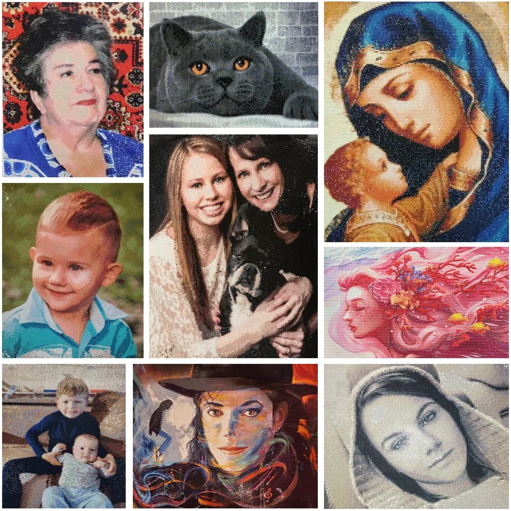 5D Diamond Art Painting Aurora Landscape Mosaic Embroidery Cross Stitch Kit Full Round Rhinestone Diy Wall Home Decor Gift