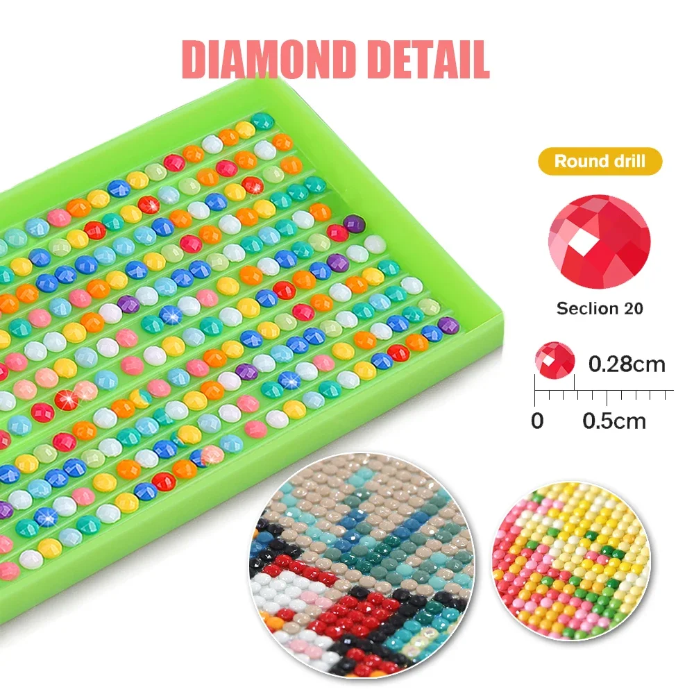 5D Diamond Art Painting Aurora Landscape Mosaic Embroidery Cross Stitch Kit Full Round Rhinestone Diy Wall Home Decor Gift