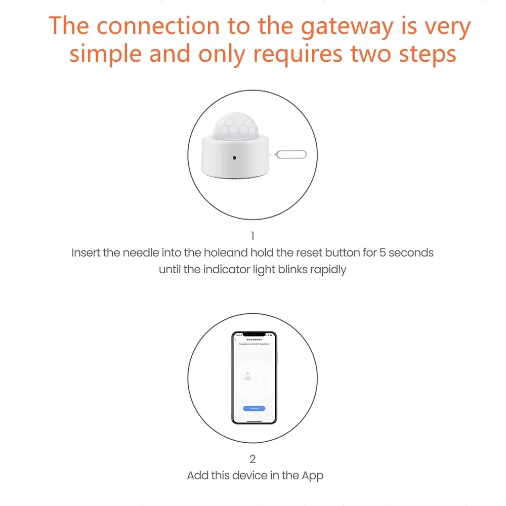 Zigbee PIR Motion Sensor Smart Human Body Movement Wireless Infrared Detector ZigBee Motion Sensor Smart Home Security Alarm