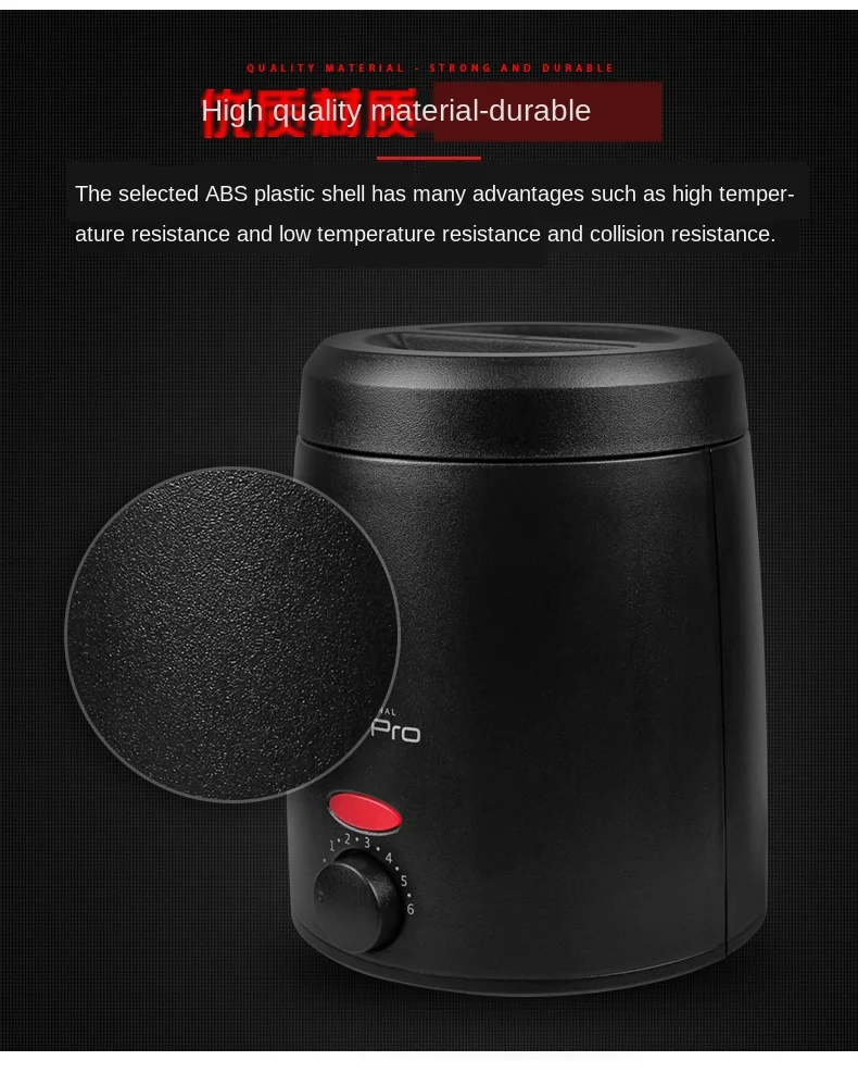 Wax Heater Machine for Hair Removal Wax Melting Pot with Wax Beans Kit 200ml Depilation Paraffin Waxing Warmer Dipping Pot
