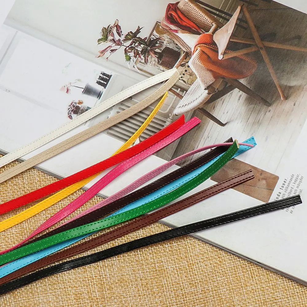 Super Mini Length 50cm Width 3/5mm Clothes Accessories Doll Waist Belts Handmade Belt Material Kids Educational Toys
