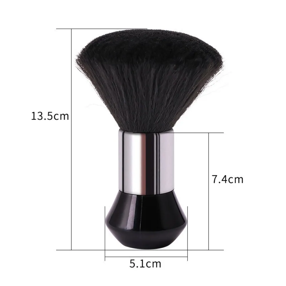 Hairdressing Soft Brush Black Hairdressing Sweeping Neck Hair Cleaning Duster Hair Cutting Brush Barbershop Hair Cut Brush Tools
