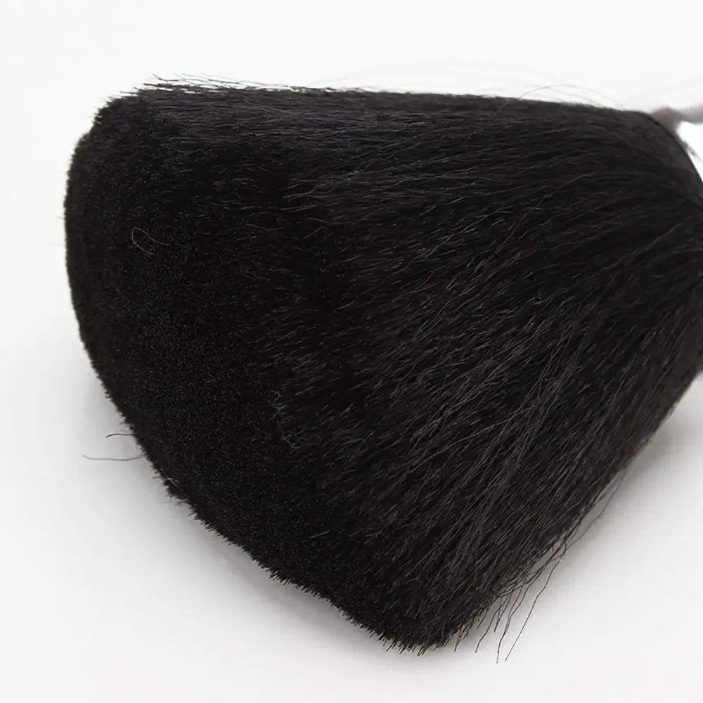 Hairdressing Soft Brush Black Hairdressing Sweeping Neck Hair Cleaning Duster Hair Cutting Brush Barbershop Hair Cut Brush Tools