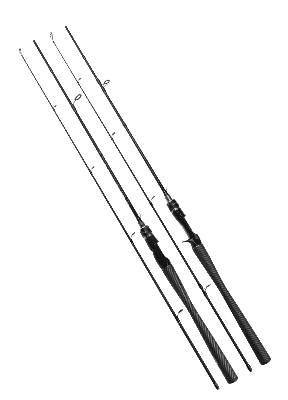 ROLLFISH Power M Spinning Casting Fishing Rods Freshwater Saltwater Carbon Lure Fishing Rod Bass Fishing Fast Action 1.8-2.7M