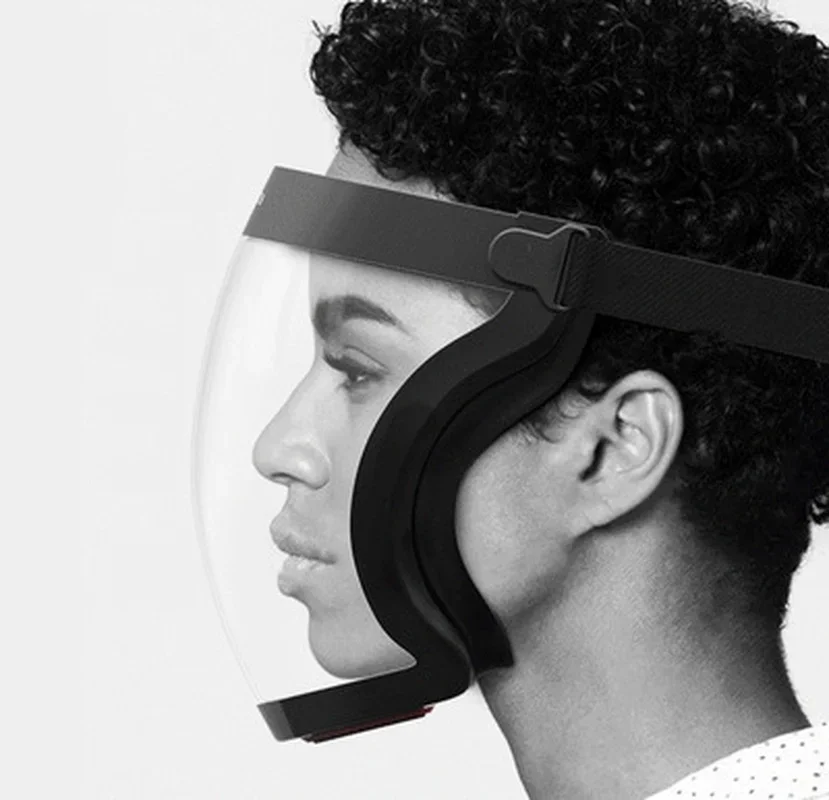 Full Face Protection Anti Droplet Mask Anti Fog Anti Splash Head Wear Glasses Space Spherical