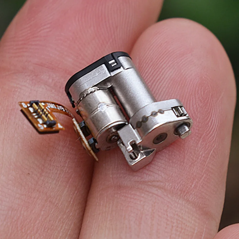 1PC Mini Precision Stepper Motor Planetary Metal Gearbox Gear Stepping Motor 2-Phase 4-Wire 1.6mm Flat Shaft