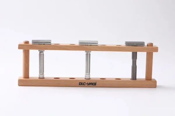 YAQi Beech Wood Razor Holder For Safety Razors