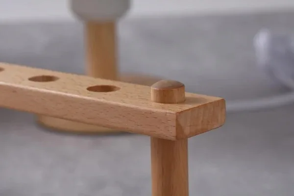 YAQi Beech Wood Razor Holder For Safety Razors