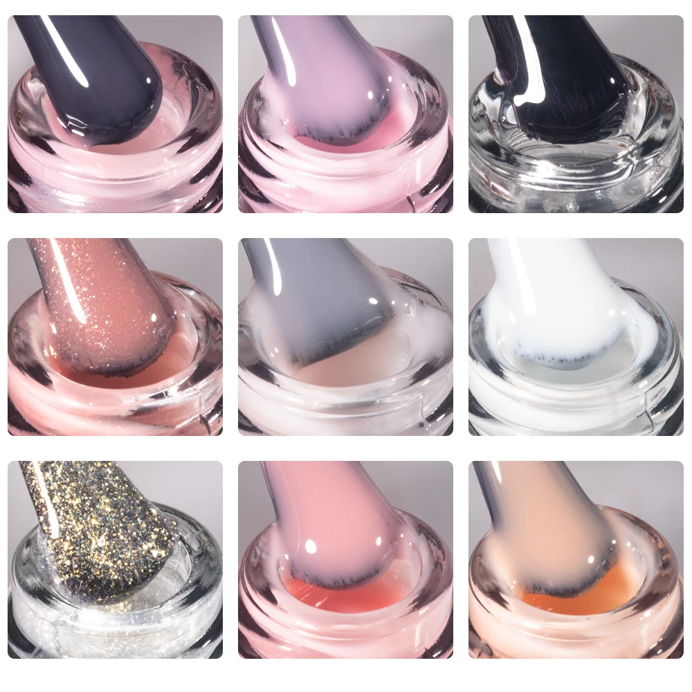 KODIES GEL 10 Colors Builder Nail Gel Polish 15ML Self Leveling Construction Gel Varnish Vernis Semi Permanent UV Extention Gels