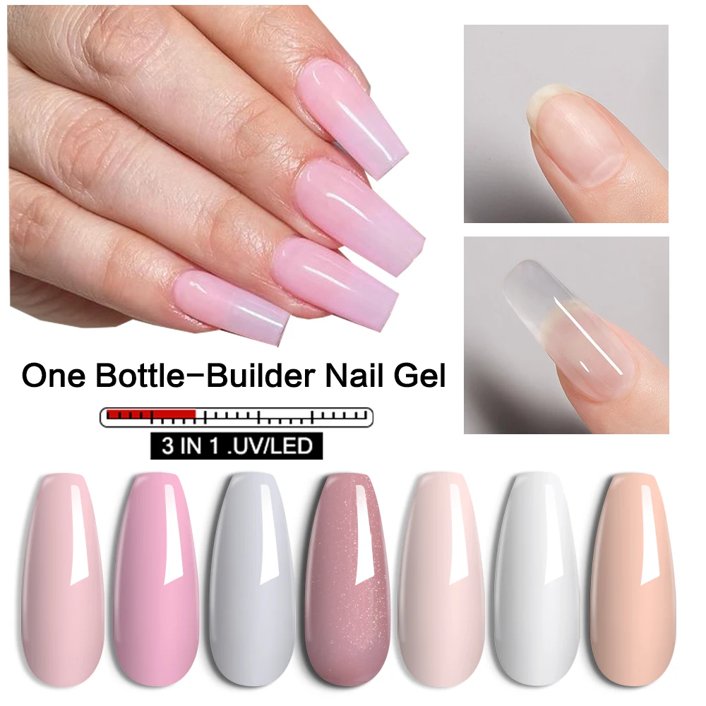 KODIES GEL 10 Colors Builder Nail Gel Polish 15ML Self Leveling Construction Gel Varnish Vernis Semi Permanent UV Extention Gels