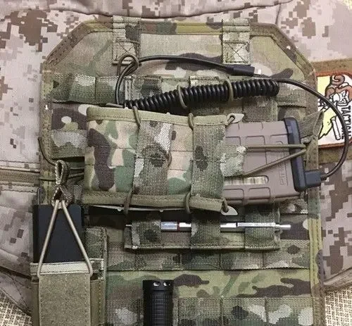 10pcs MOLLE Elastic Nylon Webbing Ribbon Buckle Outdoor Hiking Hunting Backpack Vest PTT Antenna Stick Pipe Binding Retainer
