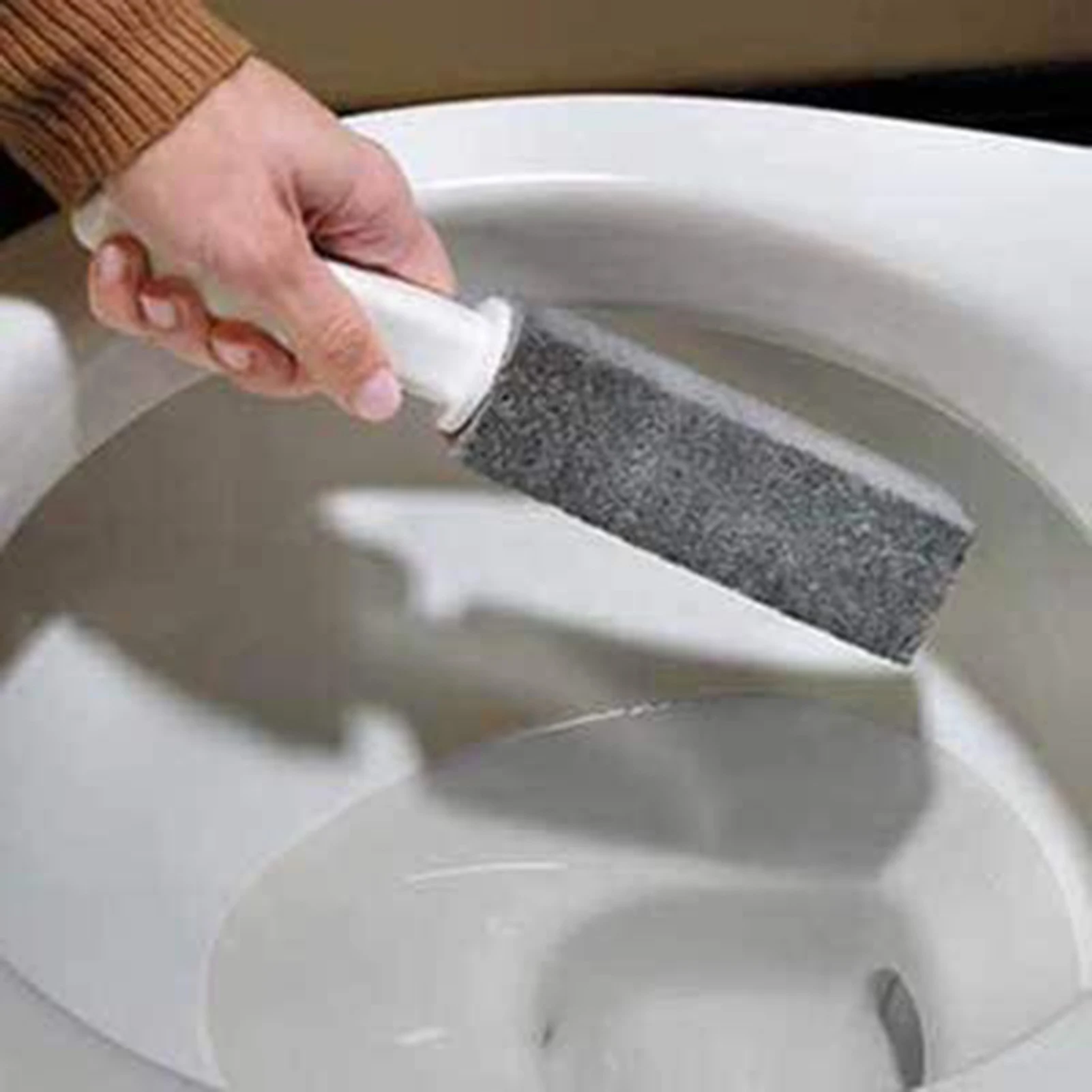 Pumice Stone Toilet Clean Brush Remove Hard Water Rings and Rust Suitable for Toilet Bowl Sink Tile