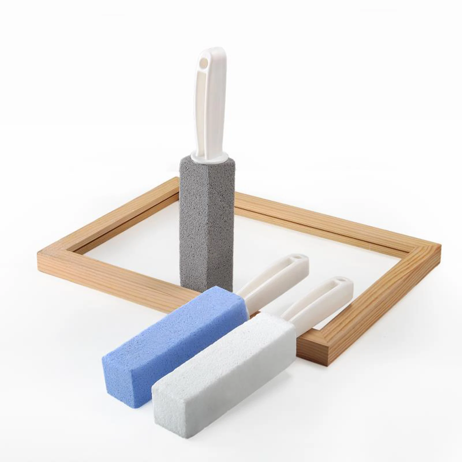 Pumice Stone Toilet Clean Brush Remove Hard Water Rings and Rust Suitable for Toilet Bowl Sink Tile