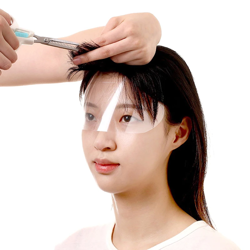 50pcs Eye Protection Hairdressing Mask Hairspray Isolate Haircut Tool Face Protecting Forehead Mask Face Shield Disposable