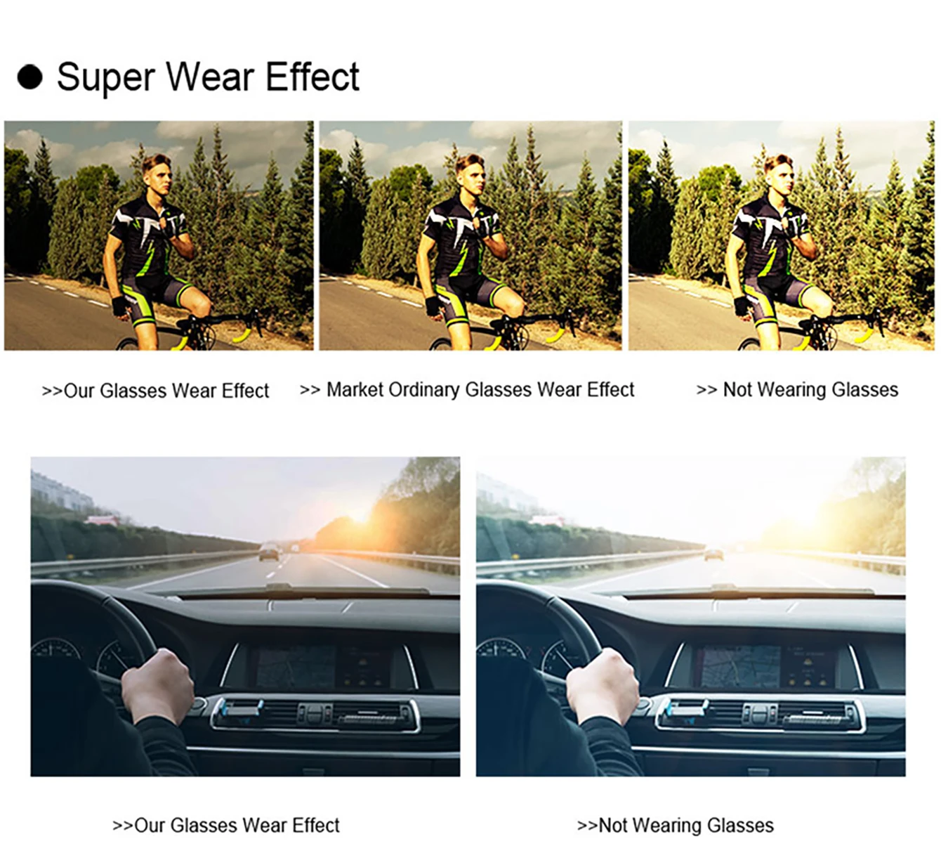 Simple Fashion Photochromic Cycling Sunglasses Men Women Outdoor Sport Mtb Bicycle Eyewear Square Windproof Classic Goggles