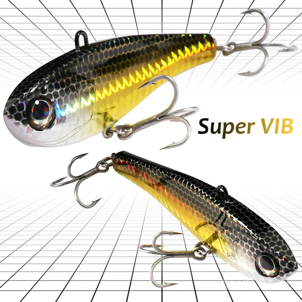 GOBAIT VIBRATION High Pitch VIB 10g 17g 34.5g Sinking Pencil Lure Long Casting Fishing Bass Pesca Swimbait Hook Silicone Bait