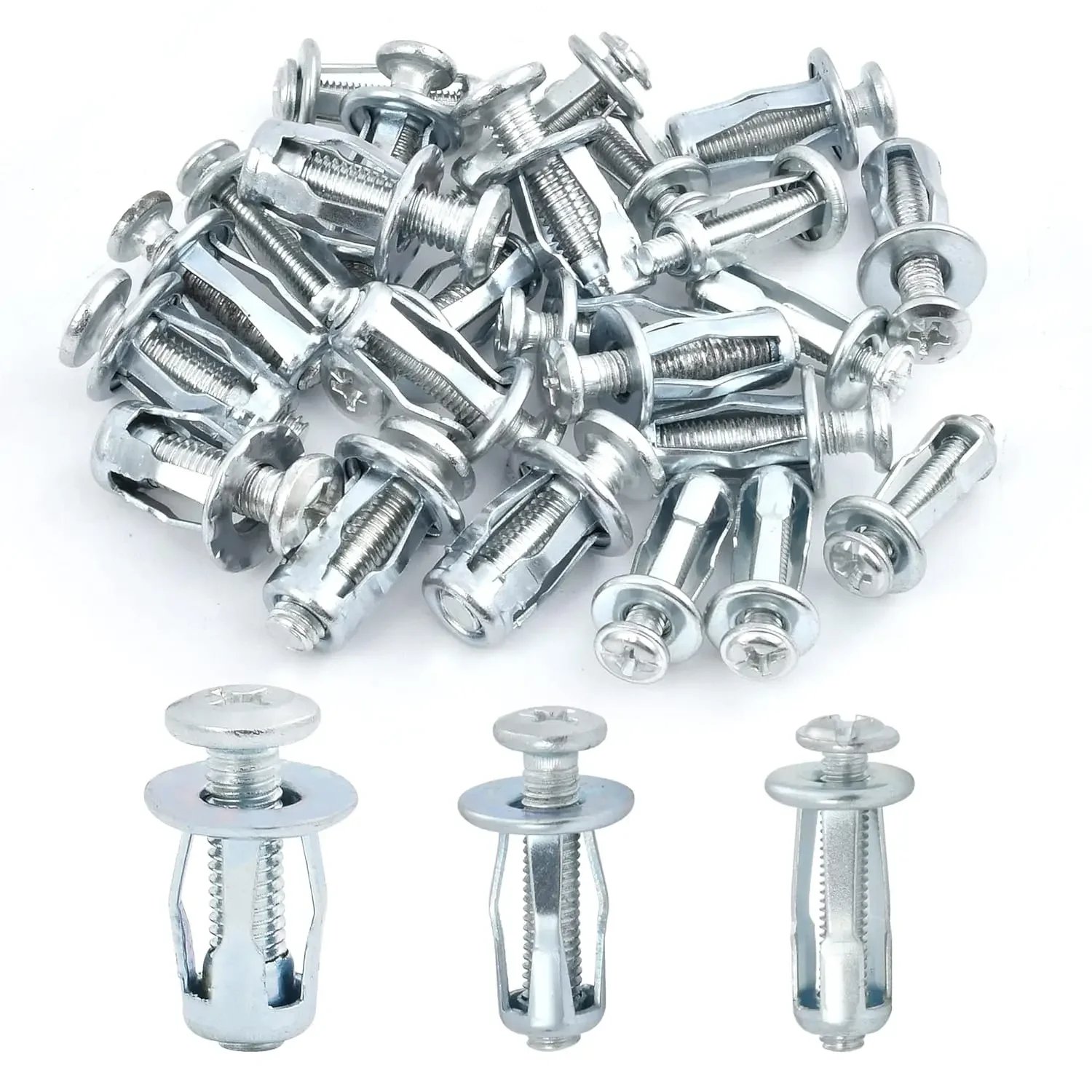 Petal Screw Jack Nuts Screw Anchors Petal Expansion Plugs for Curtain Expansion Clamp Petal Rivet Lock Bolt Board Wall Fasteners